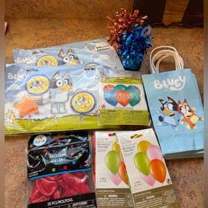 Bluey party balloon bundle
